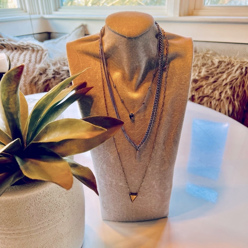 Stella&Dot Versatile Triple Necklace